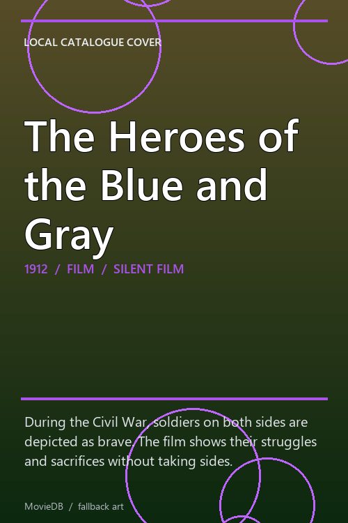 The Heroes of the Blue and Gray poster