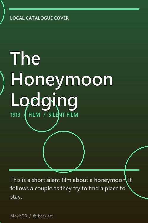 The Honeymoon Lodging poster