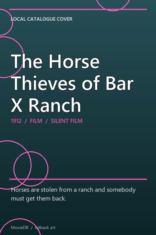The Horse Thieves of Bar X Ranch poster