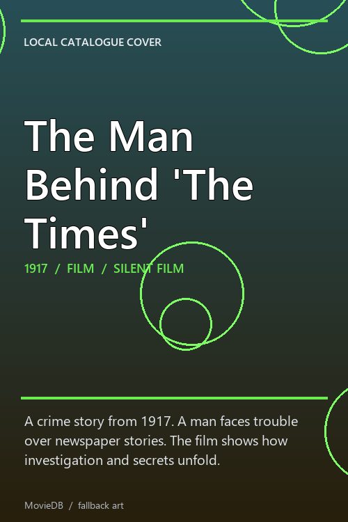 The Man Behind 'The Times' poster