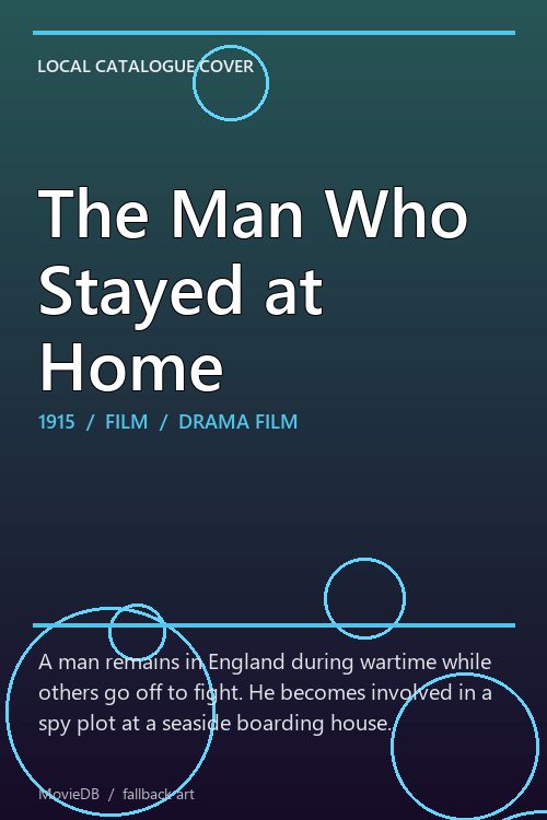The Man Who Stayed at Home poster