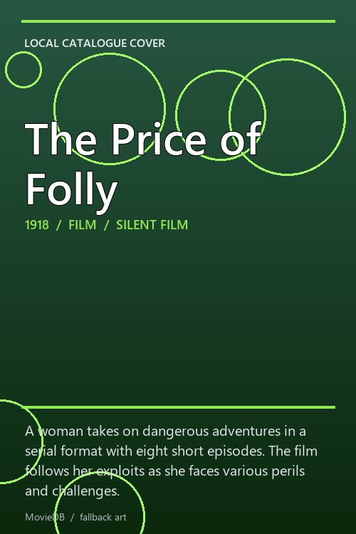 The Price of Folly poster