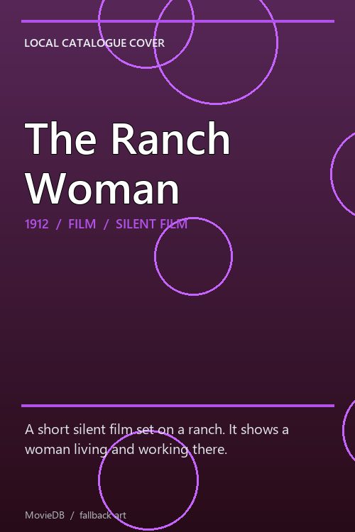The Ranch Woman poster