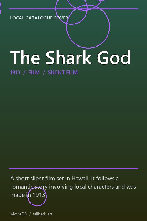 The Shark God poster