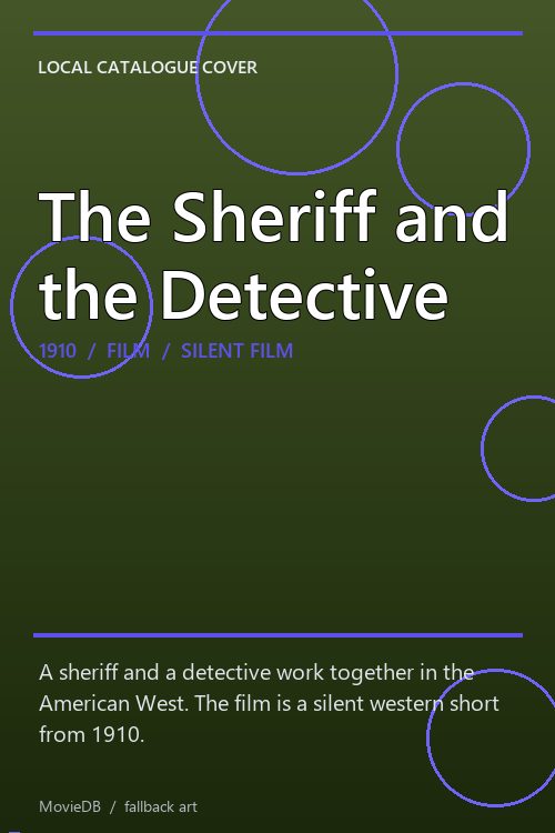 The Sheriff and the Detective poster