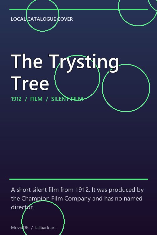 The Trysting Tree poster