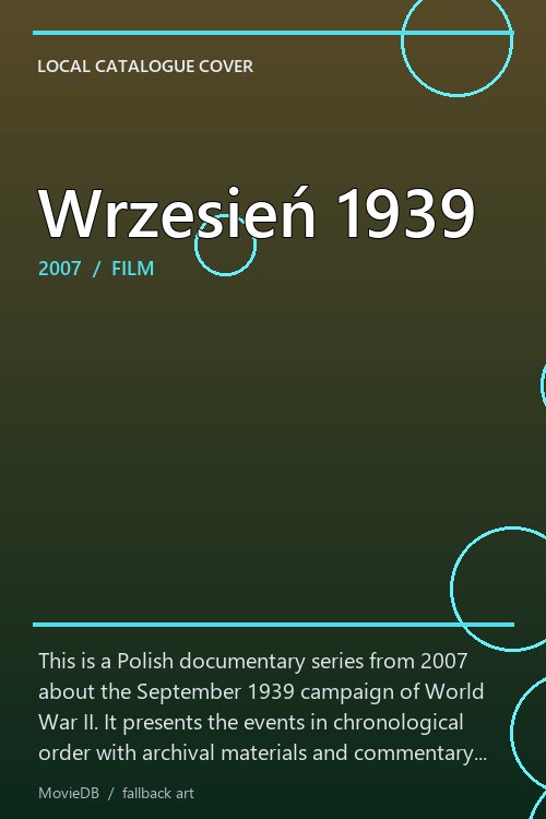 Wrzesień 1939 poster
