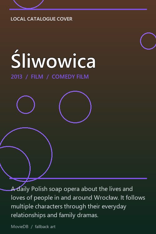 Śliwowica poster