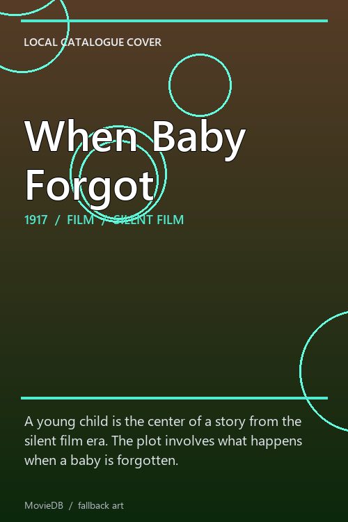 When Baby Forgot poster