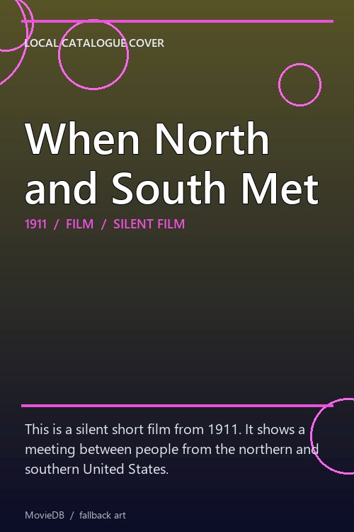When North and South Met poster