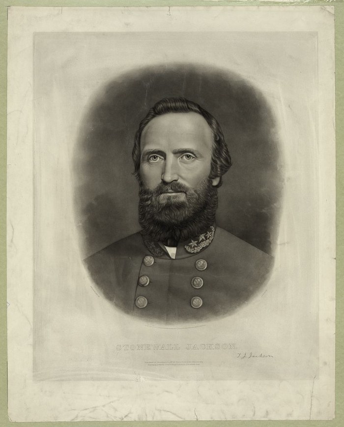With Stonewall Jackson poster