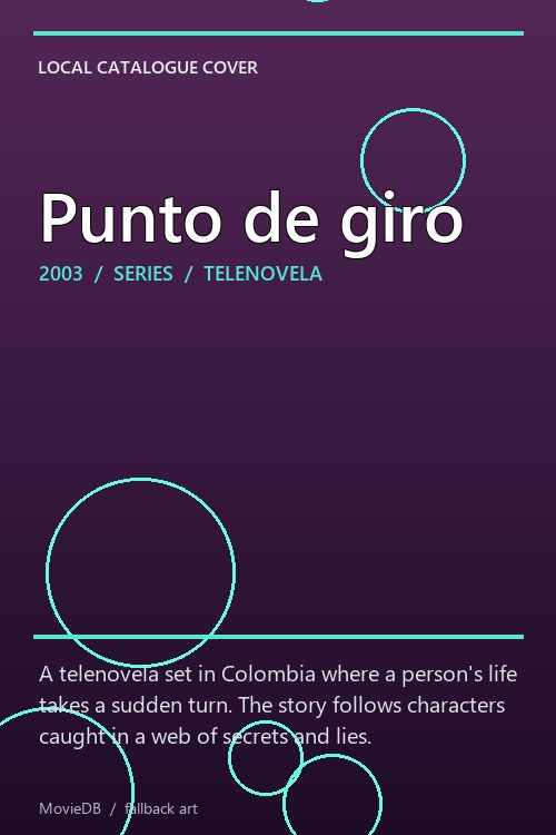 Punto de giro poster
