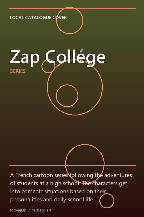 Zap Collége poster
