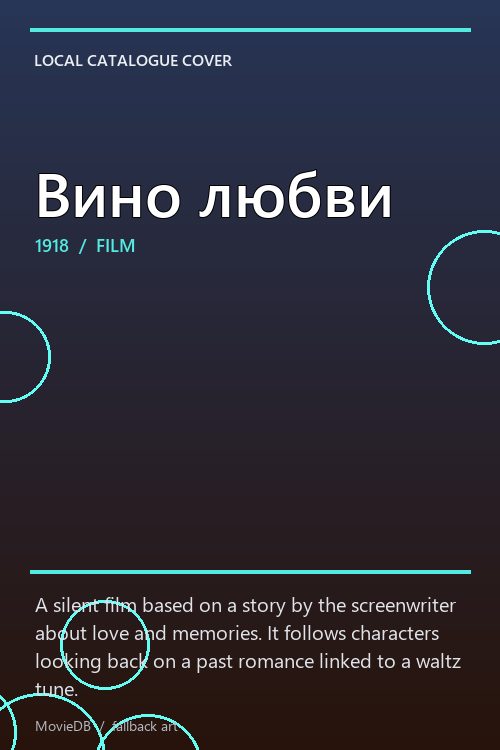Вино любви poster