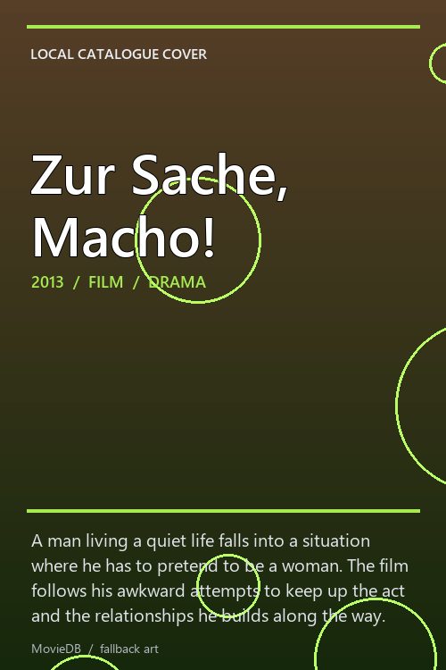 Zur Sache, Macho! poster