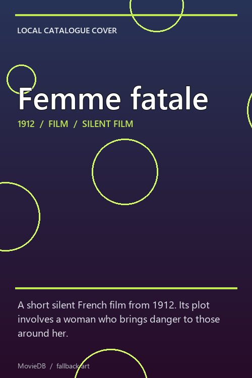 Femme fatale poster