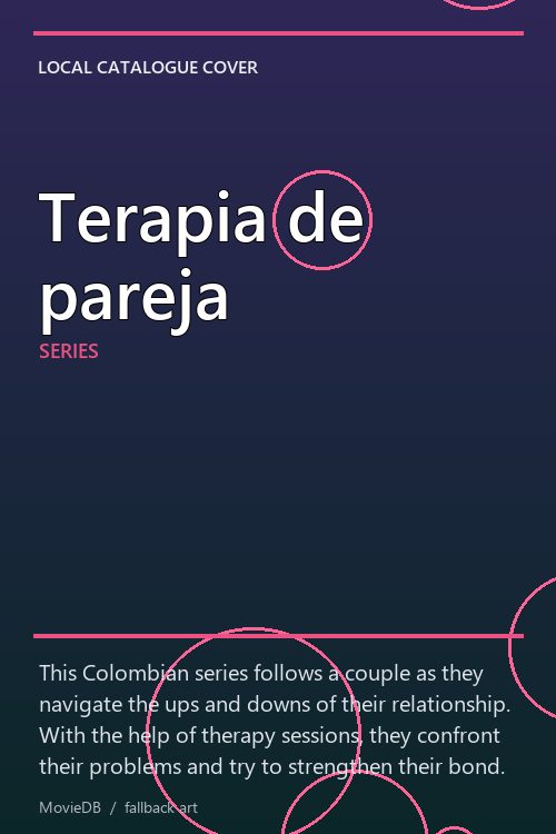Terapia de pareja poster