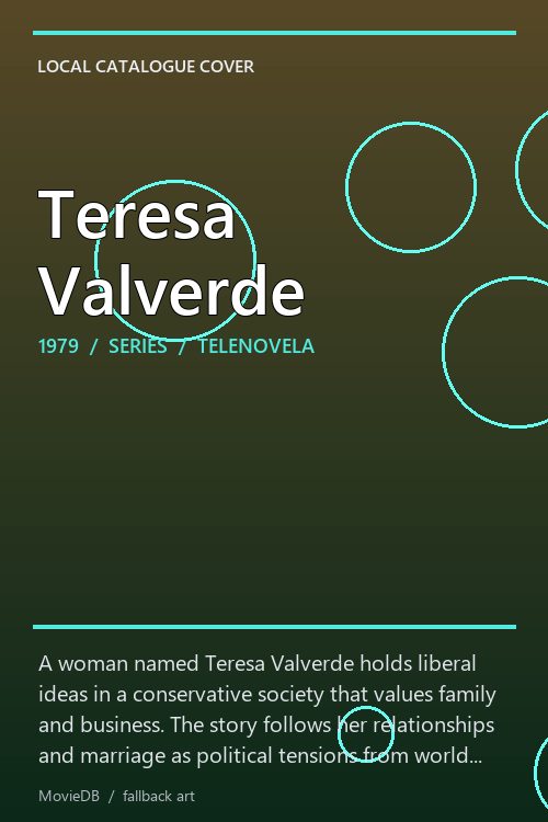Teresa Valverde poster