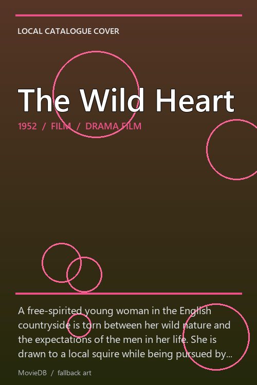 The Wild Heart poster
