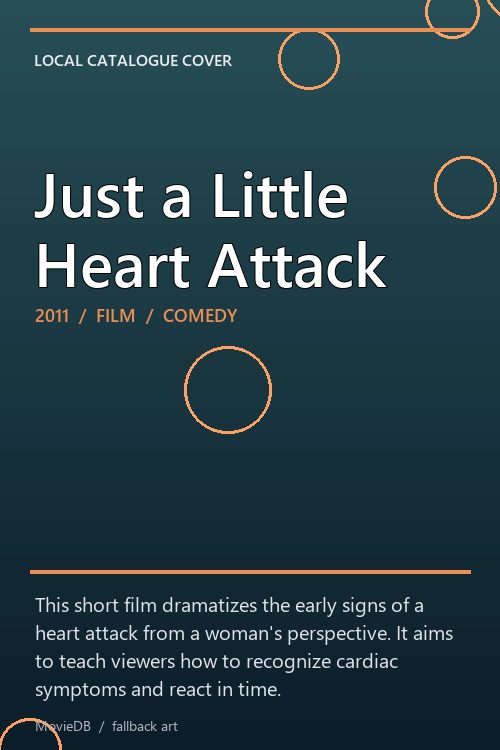 Just a Little Heart Attack poster