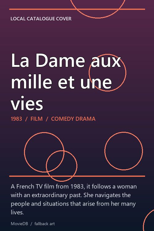 La Dame aux mille et une vies poster