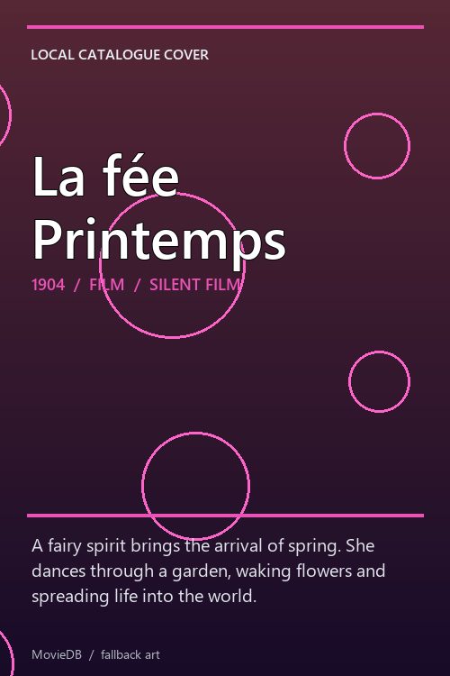 La fée Printemps poster