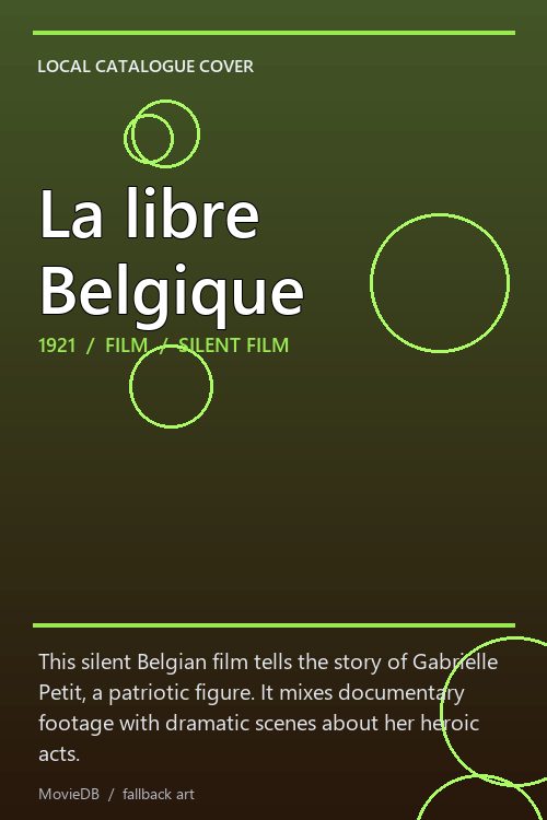 La libre Belgique poster