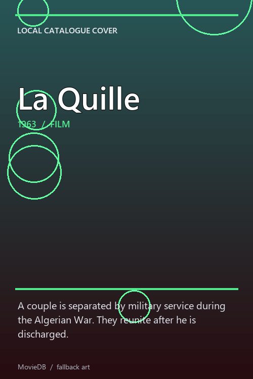 La Quille poster