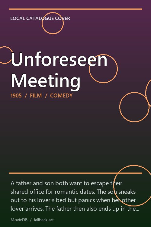 Unforeseen Meeting poster