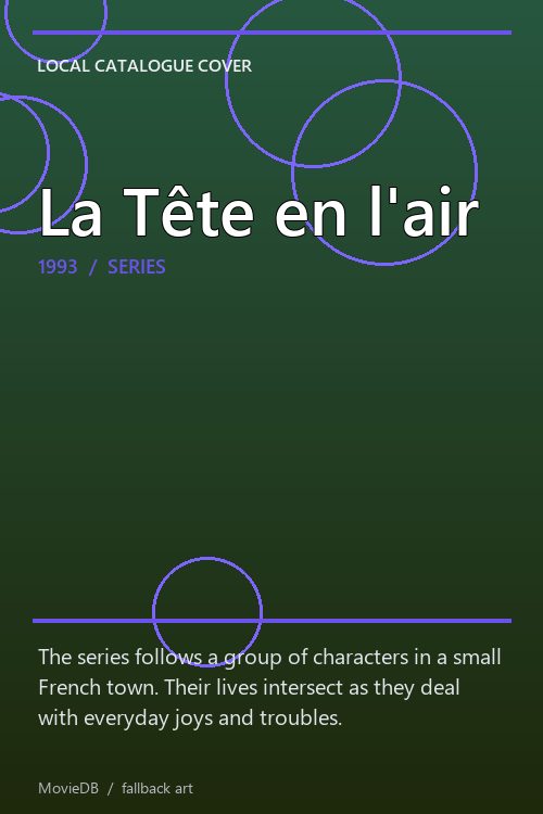 La Tête en l'air poster