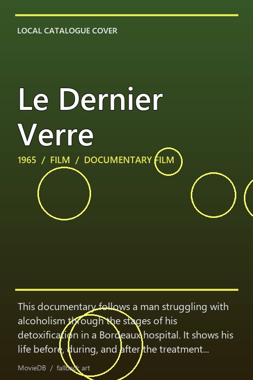 Le Dernier Verre poster