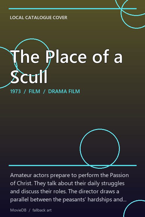 The Place of a Scull poster