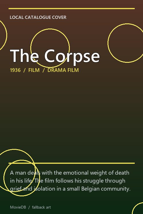 The Corpse poster