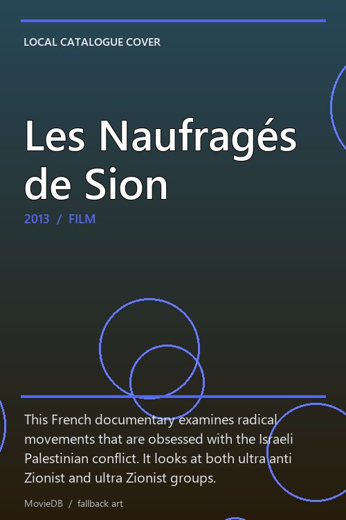 Les Naufragés de Sion poster