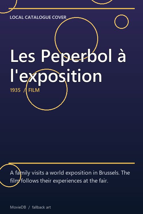 Les Peperbol à l'exposition poster