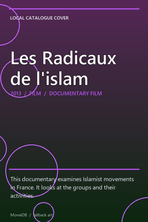Les Radicaux de l'islam poster