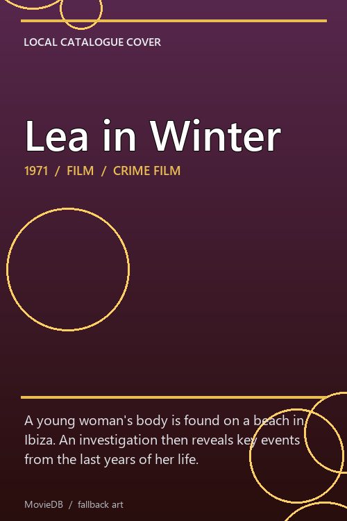 Lea in Winter poster