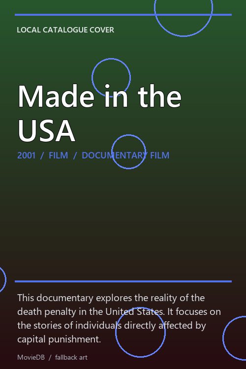 Made in the USA poster