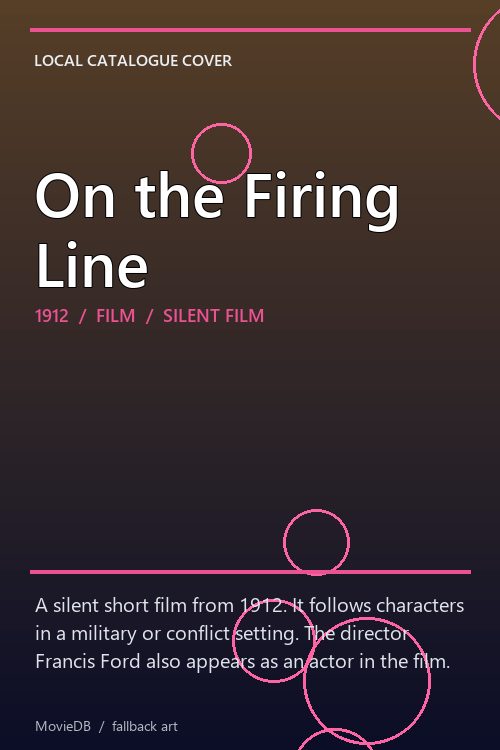 On the Firing Line poster
