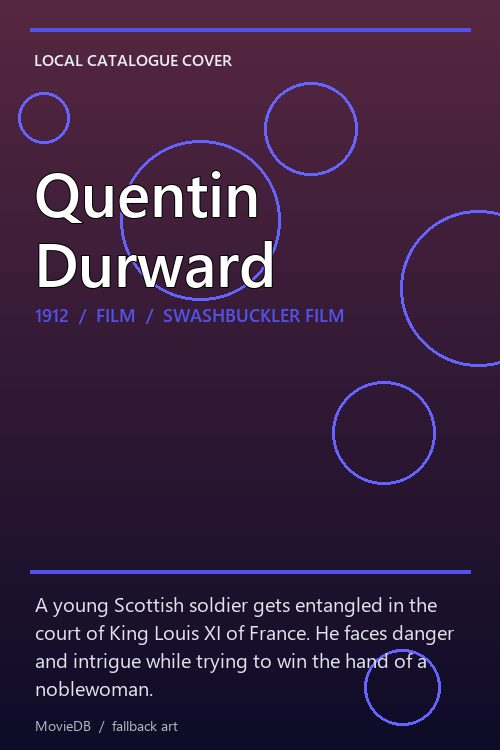 Quentin Durward poster