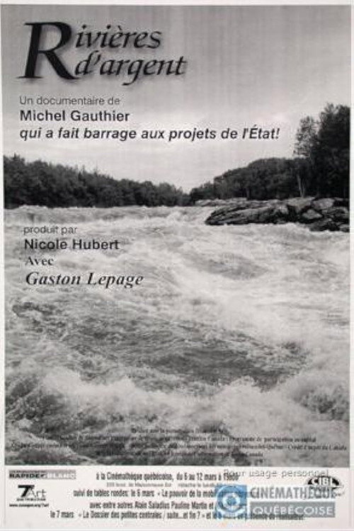Rivières d'argent poster