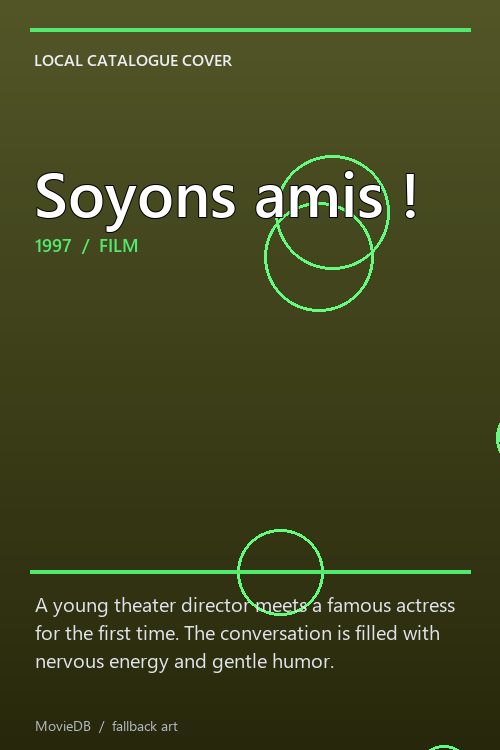 Soyons amis ! poster