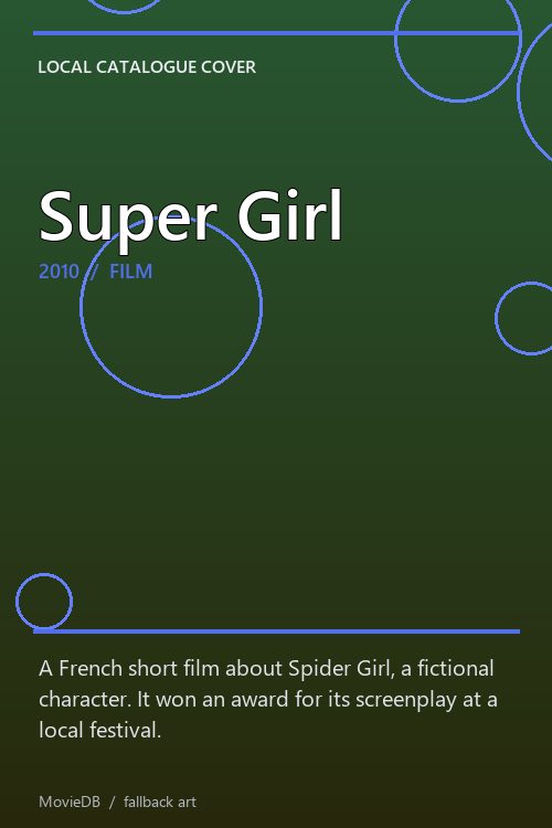 Super Girl poster