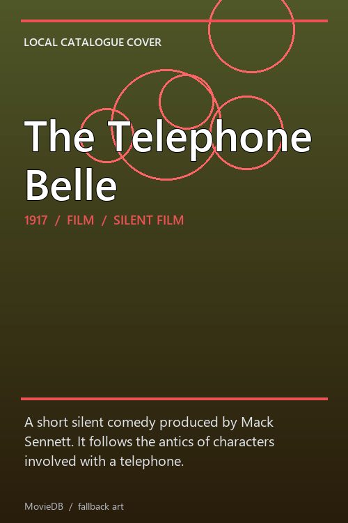 The Telephone Belle poster