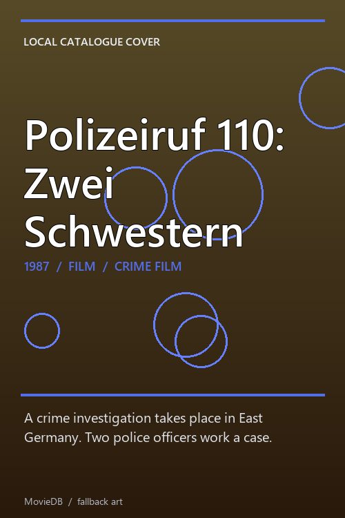 Polizeiruf 110: Zwei Schwestern poster