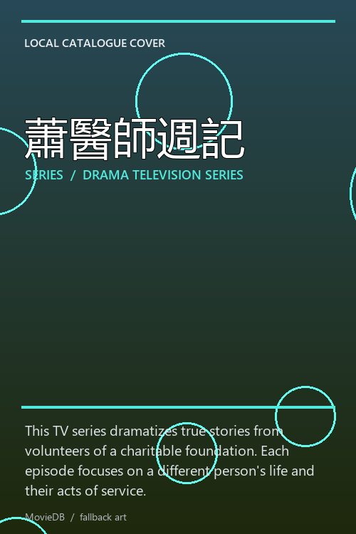 蕭醫師週記 poster