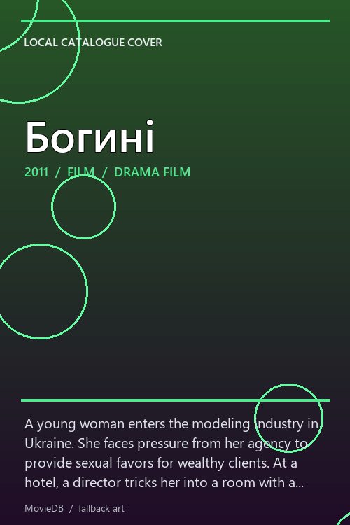 Богині poster