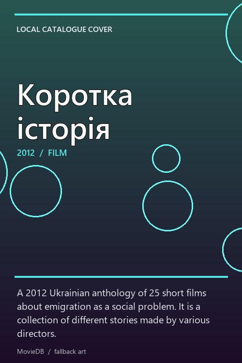 Коротка історія poster