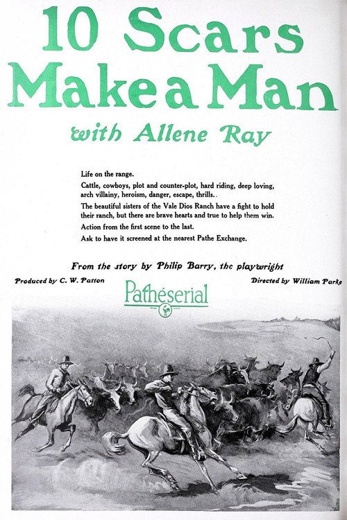 Ten Scars Make a Man poster