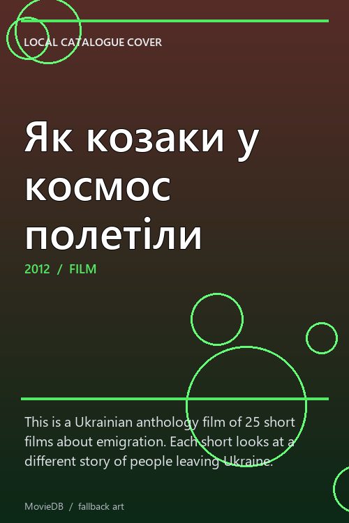 Як козаки у космос полетіли poster